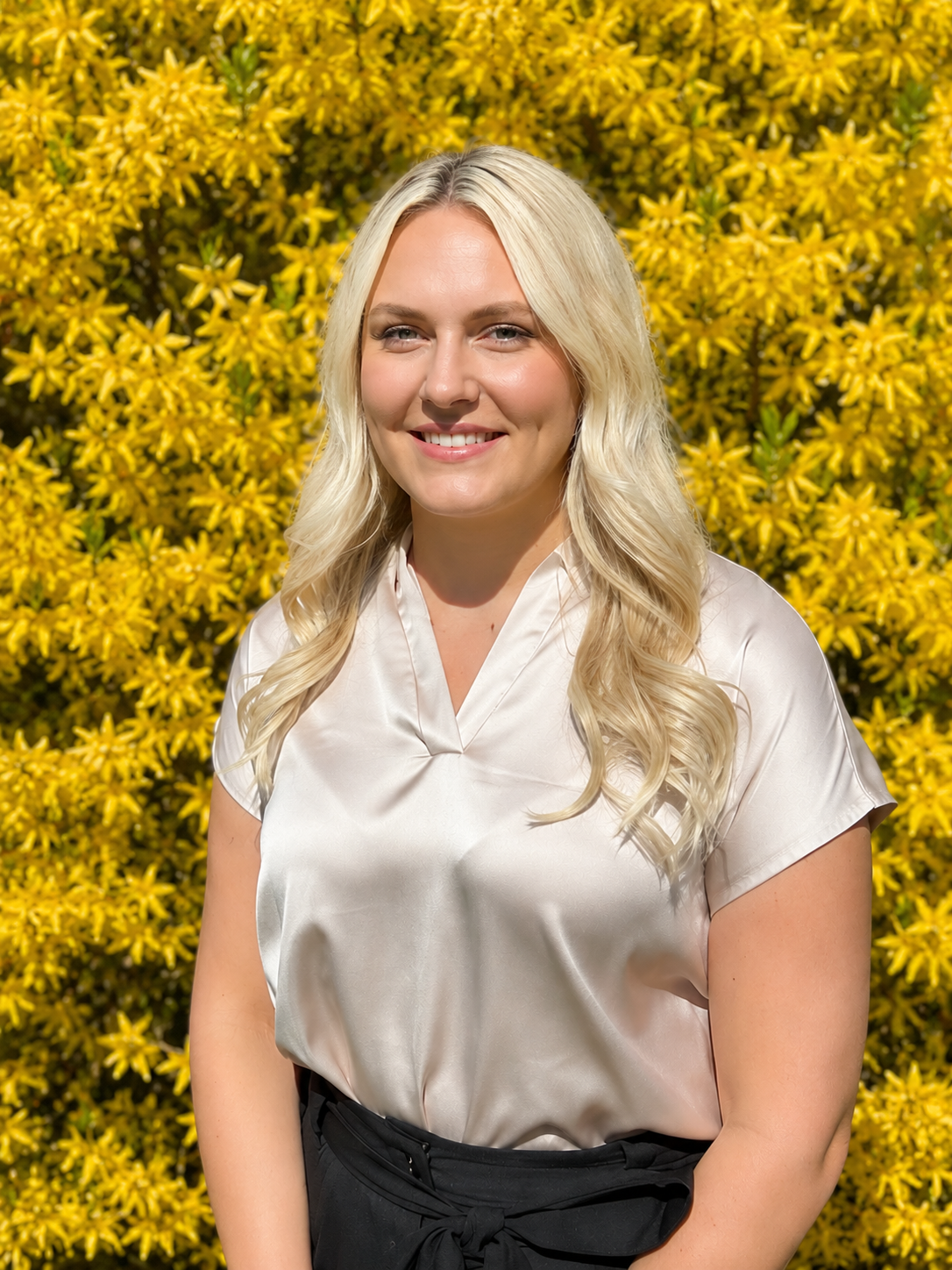 Maggie Yellow Flowers Background